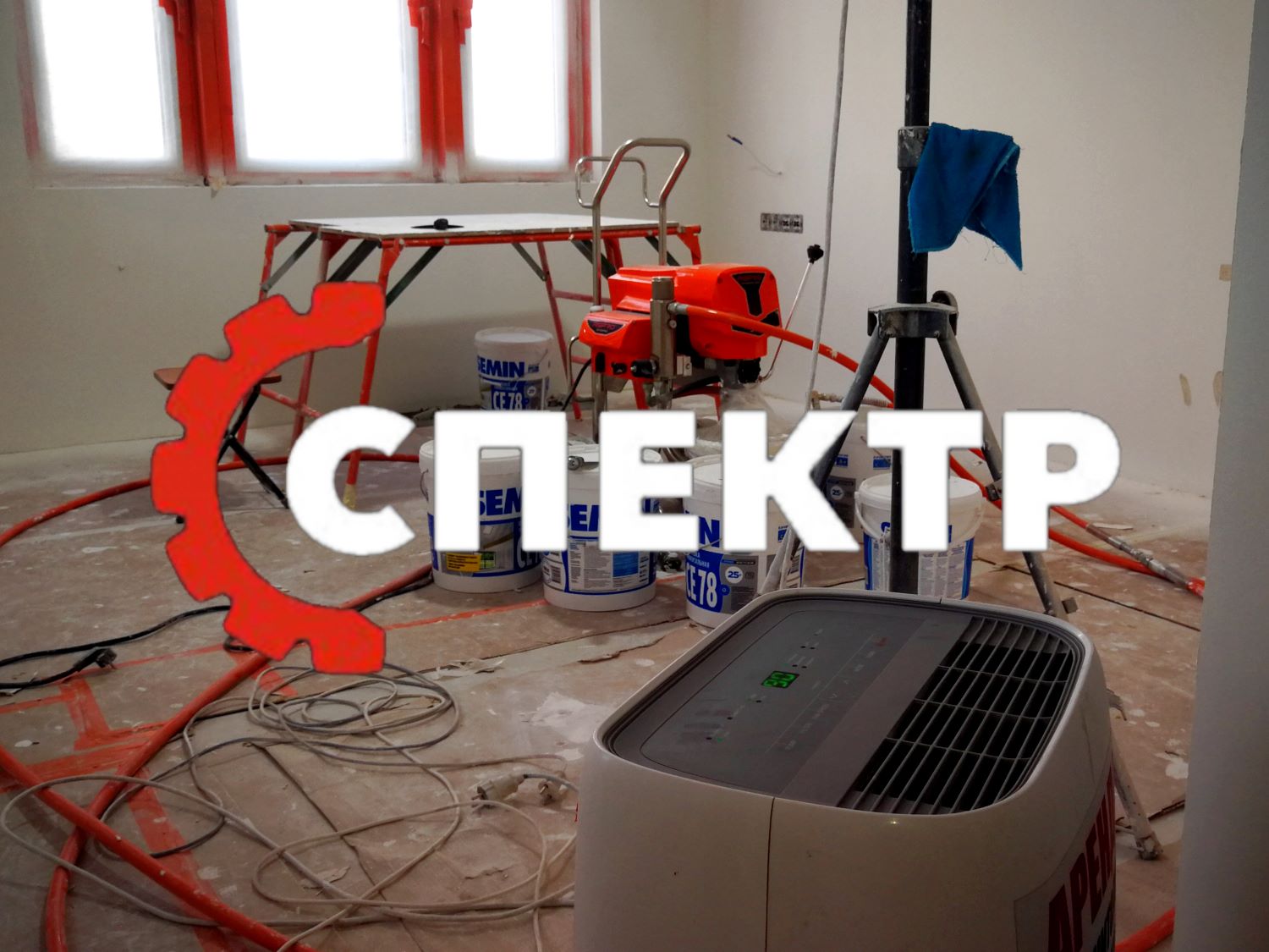 Осушитель для маляра — большой объем шпаклевки, быстрая просушка слоев